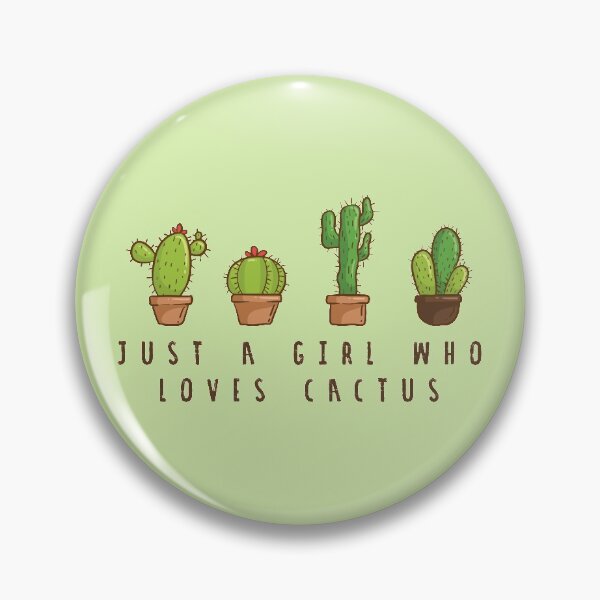 Item preview, Just a Girl Who Loves Cactus designed and sold by Full Moon.