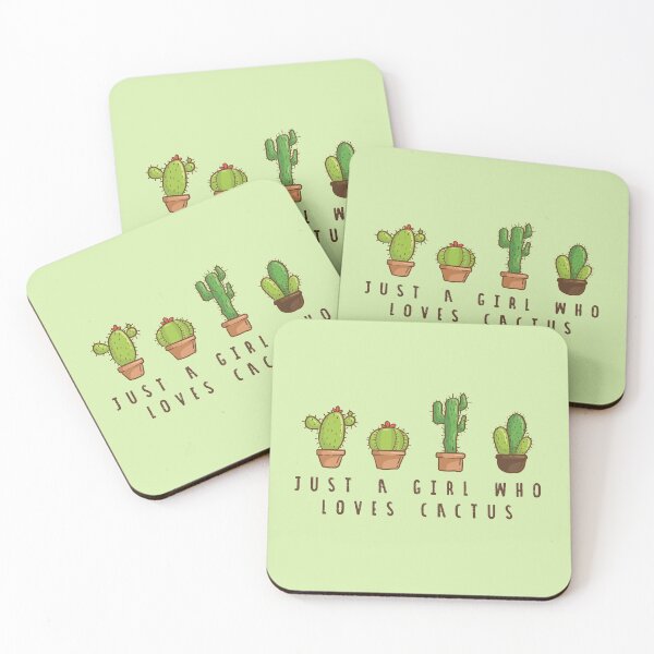 Item preview, Just a Girl Who Loves Cactus designed and sold by Full Moon.
