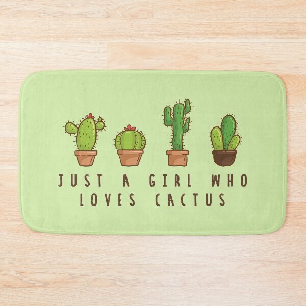 Item preview, Just a Girl Who Loves Cactus designed and sold by Full Moon.