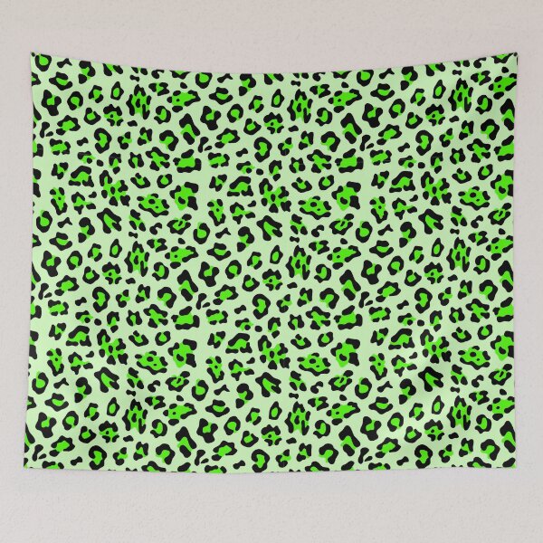 Item preview, Leopard y2k_acid green designed and sold by quinnhopp.