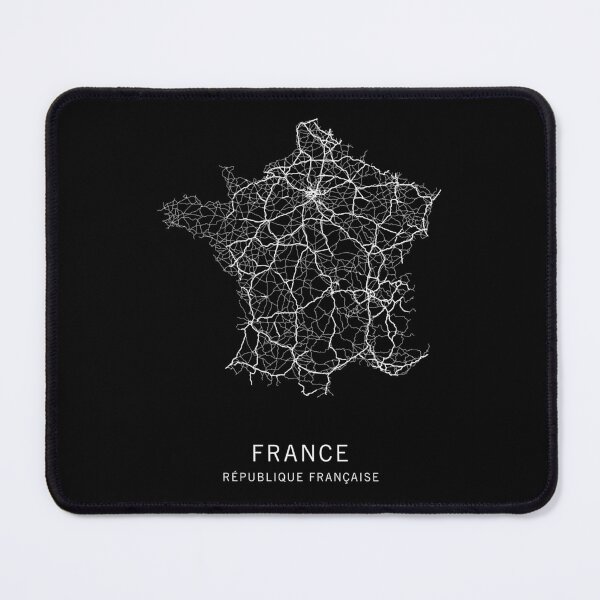 Item preview, France Road Map designed and sold by clarkstpress.