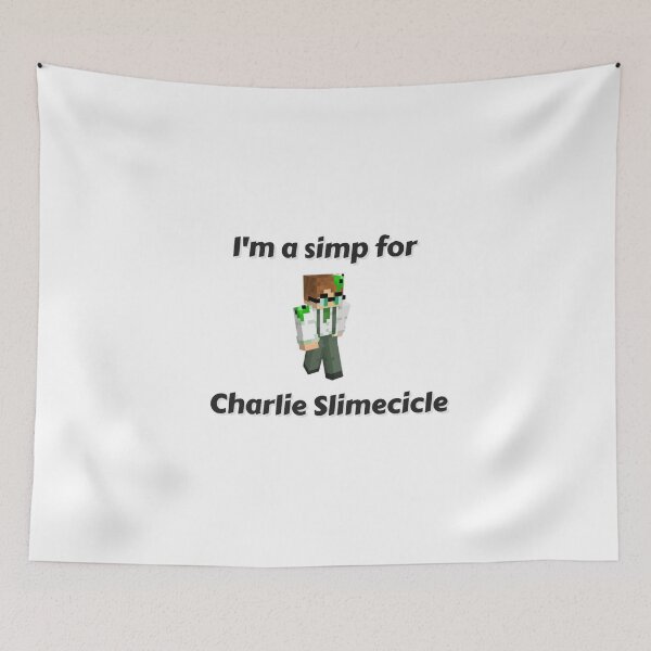 Item preview, I'm a simp for Charlie Slimecicle (White Base) designed and sold by thecorvidking.