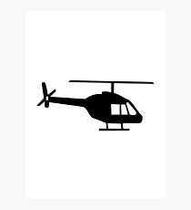 Helicopter Photographic Print