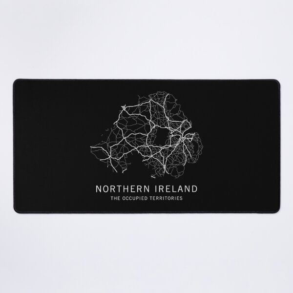 Item preview, Northern Ireland Road Map designed and sold by clarkstpress.