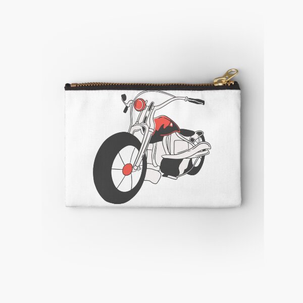 Item preview, Drawing - Harley - Motorcycle RED designed and sold by artorno.