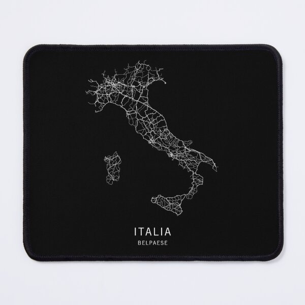 Item preview, Italy Road Map designed and sold by clarkstpress.
