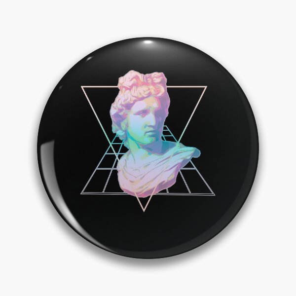 Item preview, Apollon Greek statue vaporwave designed and sold by Fran Fryberg.