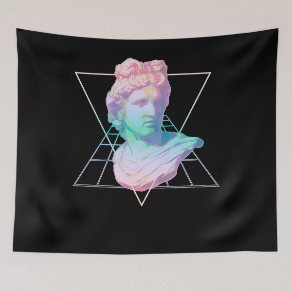 Item preview, Apollon Greek statue vaporwave designed and sold by Fran Fryberg.