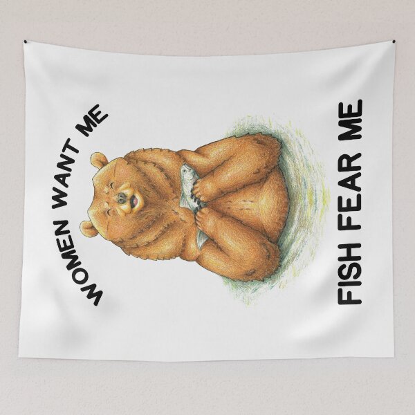 Item preview, Women Want Me. Fish Fear Me.  designed and sold by JAX-Designs.