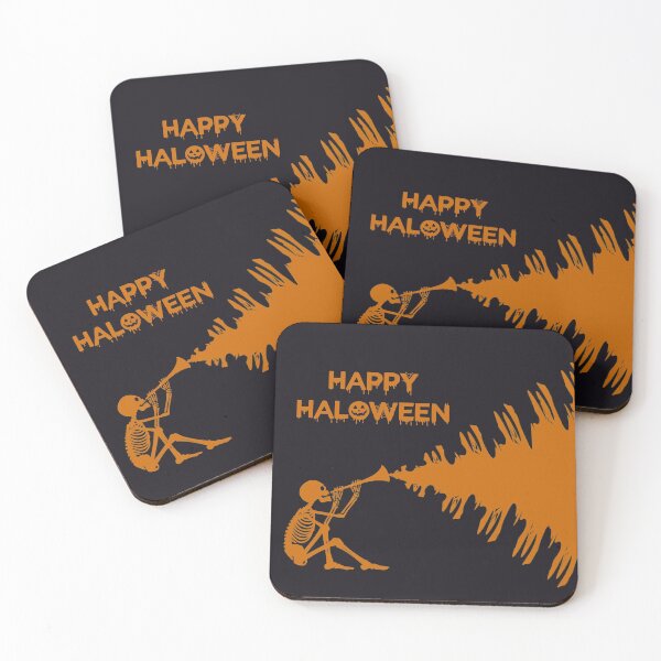 Item preview, Happy halloween scull  designed and sold by urban-color.