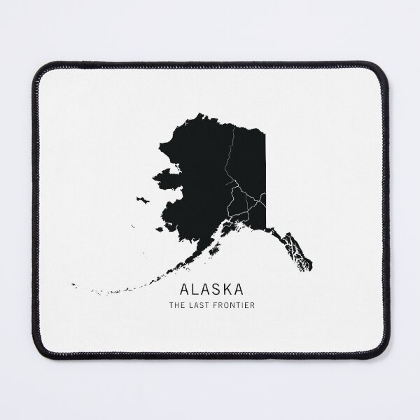 Item preview, Mapa de carreteras del estado de Alaska designed and sold by clarkstpress.