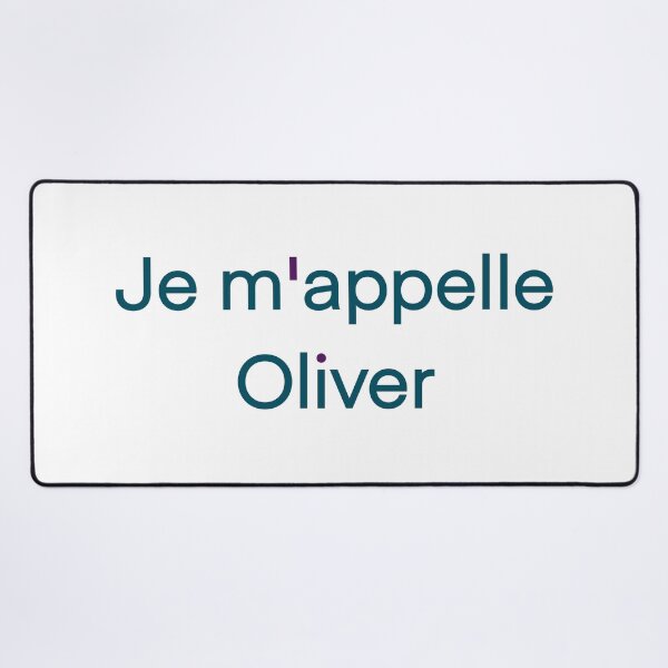 Item preview, Je m'appelle Oliver designed and sold by eden1472.