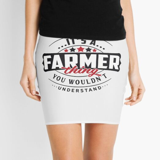 Farmer Occupations. Farmer Thing You Wouldn't Understand| Perfect Gift Mini Skirt