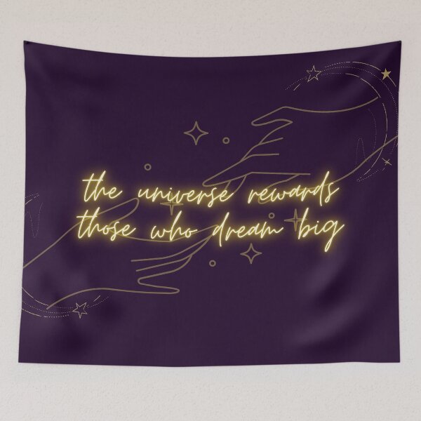 Item preview, the universe rewards those who dream big designed and sold by PaulinaS.