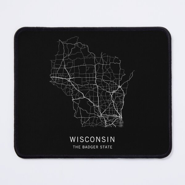 Item preview, Wisconsin State Road Map designed and sold by clarkstpress.