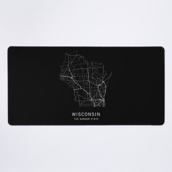 Item preview, Wisconsin State Road Map designed and sold by clarkstpress.