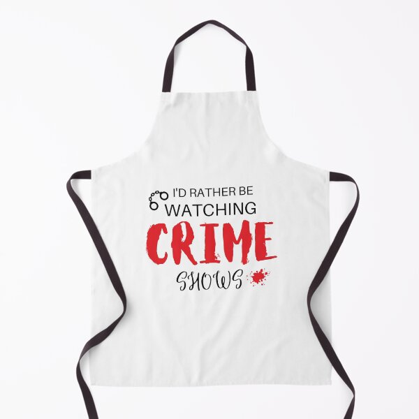 Item preview, I'd Rather Be Watching Crime Shows designed and sold by Debbie Rodriguez.