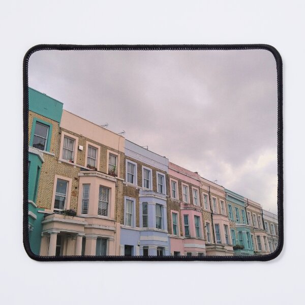 Item preview, Colourful houses in Notting Hill, London designed and sold by TalBright.