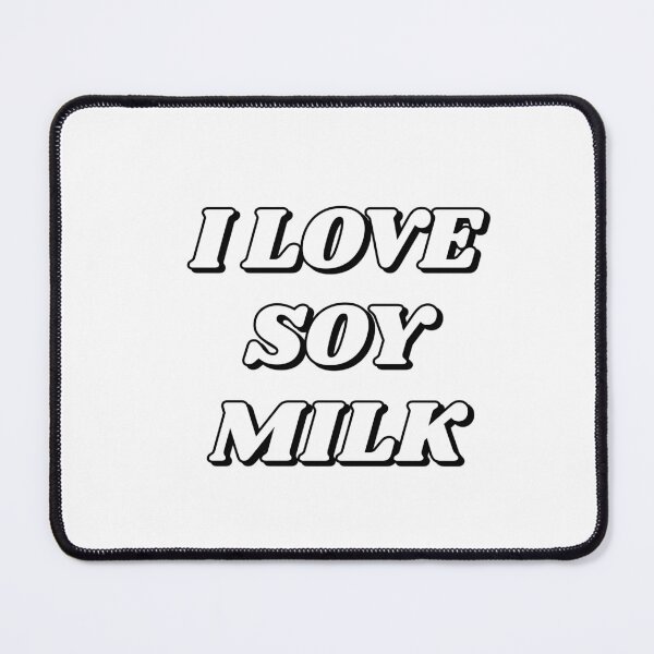 Item preview, I love soy milk - non dairy designed and sold by Inspirationmotivation.