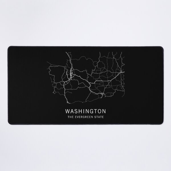 Item preview, Washington State Road Map designed and sold by clarkstpress.