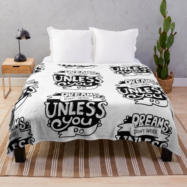 Item preview, Dreams don't work unless you do  designed and sold by BeeMeCreative.