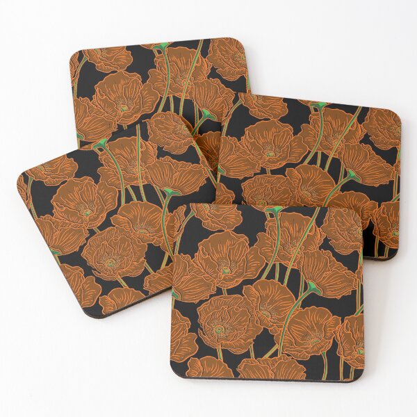 Item preview, burnt orange autumn pattern designed and sold by dionysusgk555.