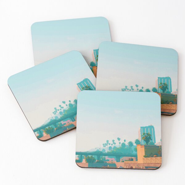 Item preview, Bridge and Palm Tree Skyline designed and sold by Camdeboo.