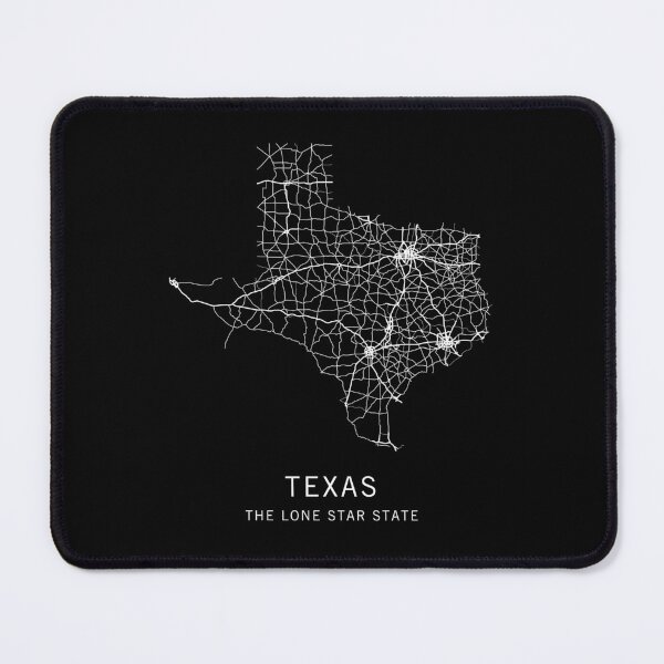 Item preview, Texas State Road Map designed and sold by clarkstpress.