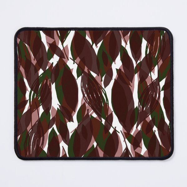 Item preview, Dark Colorful Leaves Pattern designed and sold by EvelinePatterns.