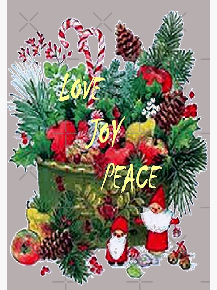 Peace Love Christmas Night Light 