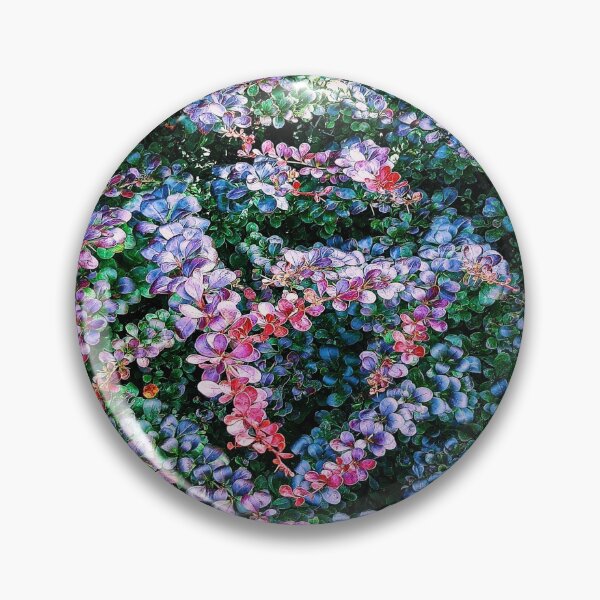 Item preview, Vintage pink and purple flowers designed and sold by rkaidesigns.