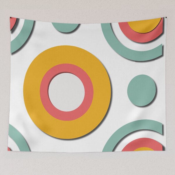 Item preview, Funky Retro Geometric Design  designed and sold by LisWilliams.