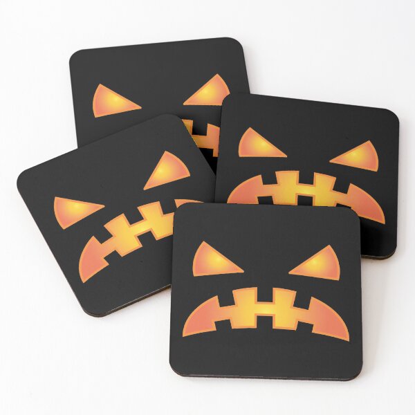 Item preview, Cute and Kawaii Scary Halloween Pumpkin and Jack O Lantern Face 3 designed and sold by ArtSparkInc.