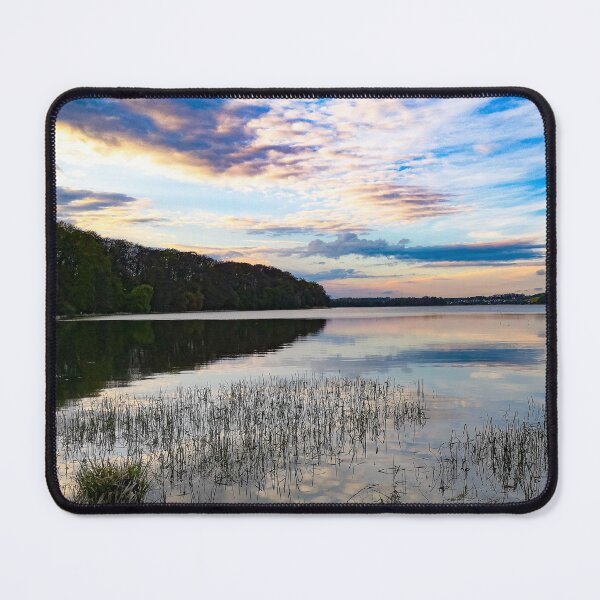 Item preview, Pastel Clouds Over The Lake designed and sold by EvelinePatterns.