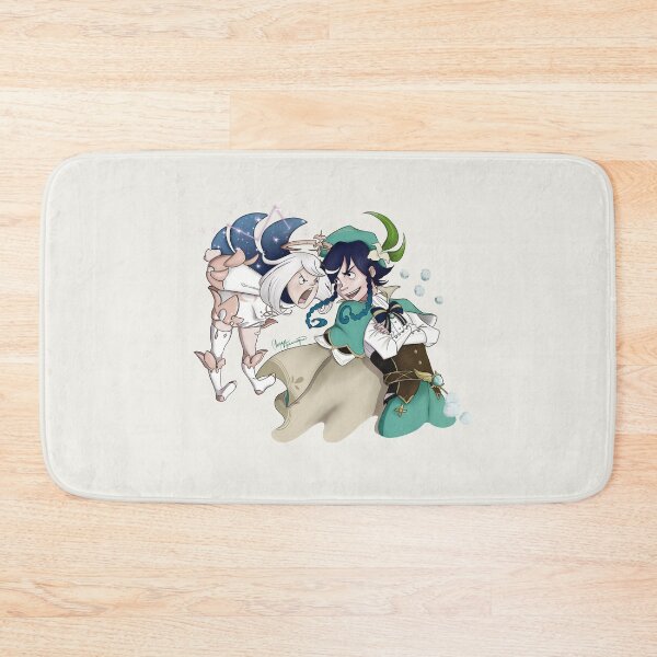 Item preview, Paimon and the Tone Deaf Bard designed and sold by PlumeMecanique.
