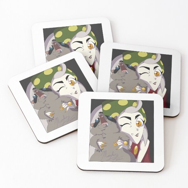 Item preview, Eda / marylin with raccoon designed and sold by brodiexox.