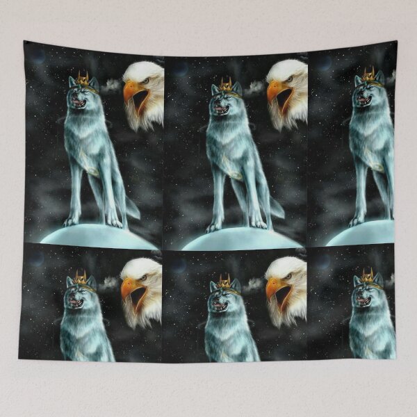 Item preview, Wolf, eagle designed and sold by RenatoGuzman.