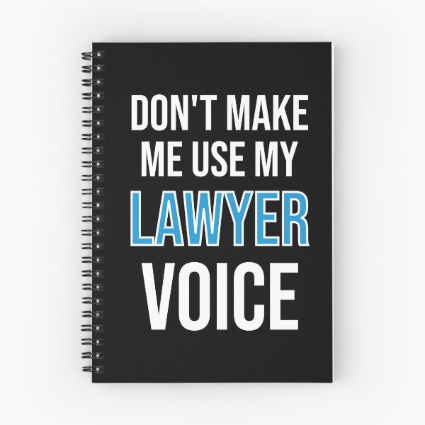 Item preview, Don't Make Me Use My Lawyer Voice - Cute Funny Gift For Lawyer designed and sold by Shop-collection.