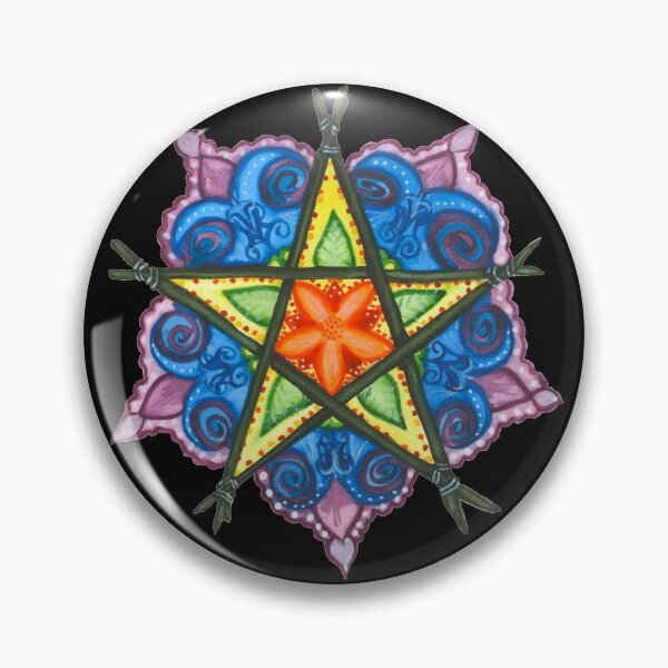 Item preview, Pentagram Mandala designed and sold by Mary Furgiuele.