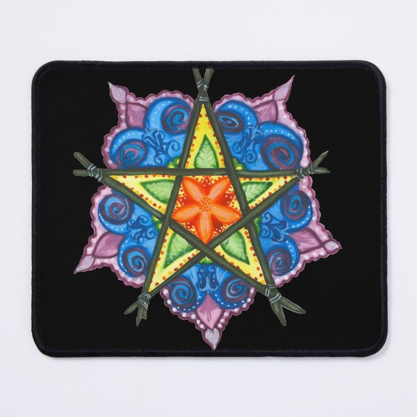 Item preview, Pentagram Mandala designed and sold by Mary Furgiuele.