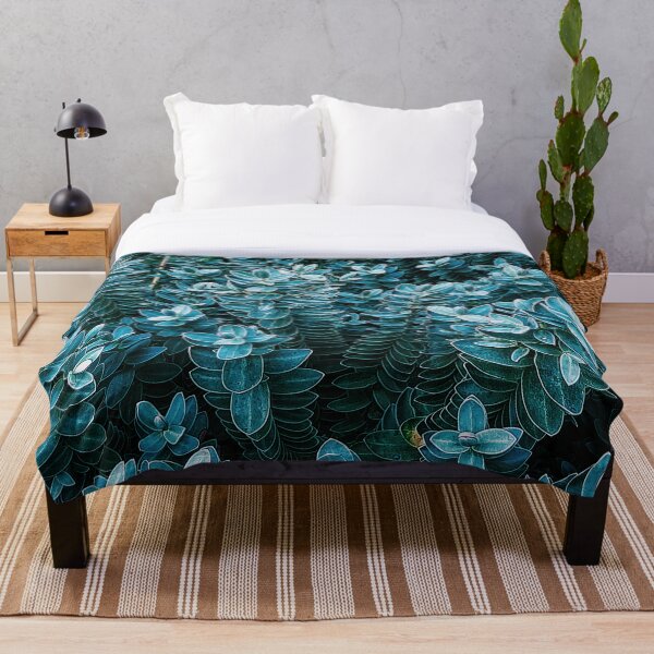 Item preview, Cool tone leaf print designed and sold by rkaidesigns.