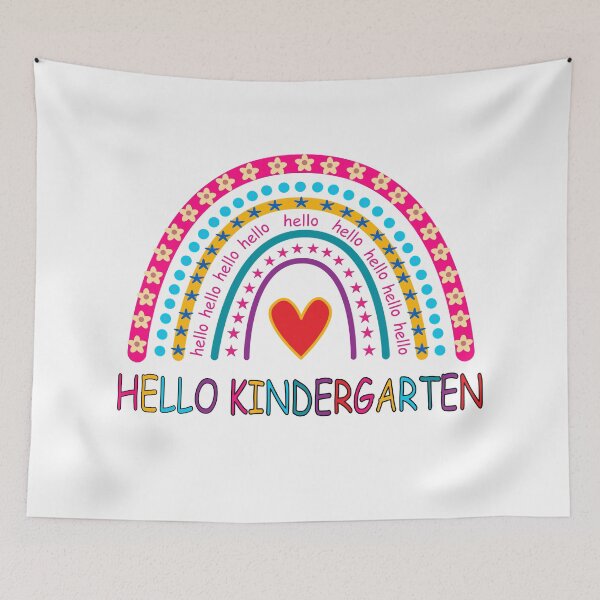 Item preview, Hello Kindergarten. First day of school. designed and sold by Kipcio.