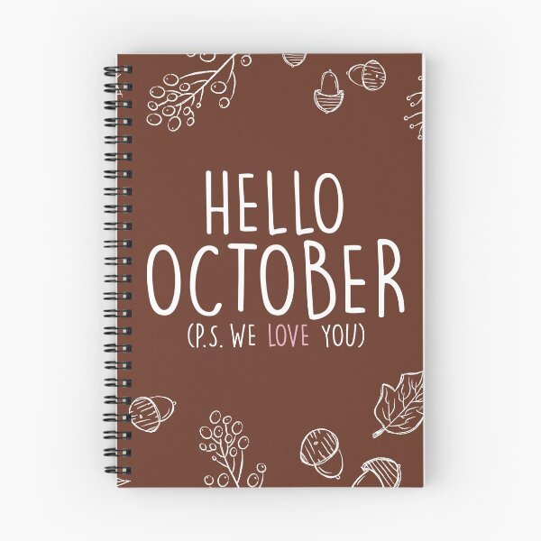 Item preview, Hola octubre designed and sold by Tara R.