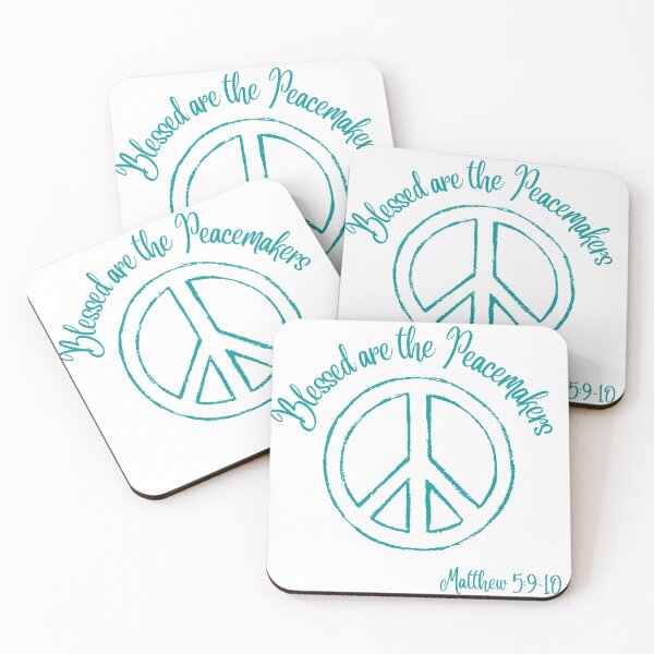 Item preview, Blessed Are the Peacemakers Matthew 5:9:10 designed and sold by GeoTeasters.
