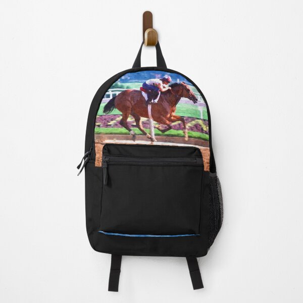 Item preview, Donna Breezing at Belmont Racetrack C2021 Steve Yellowbear Fine Art designed and sold by SteveYellowbear.