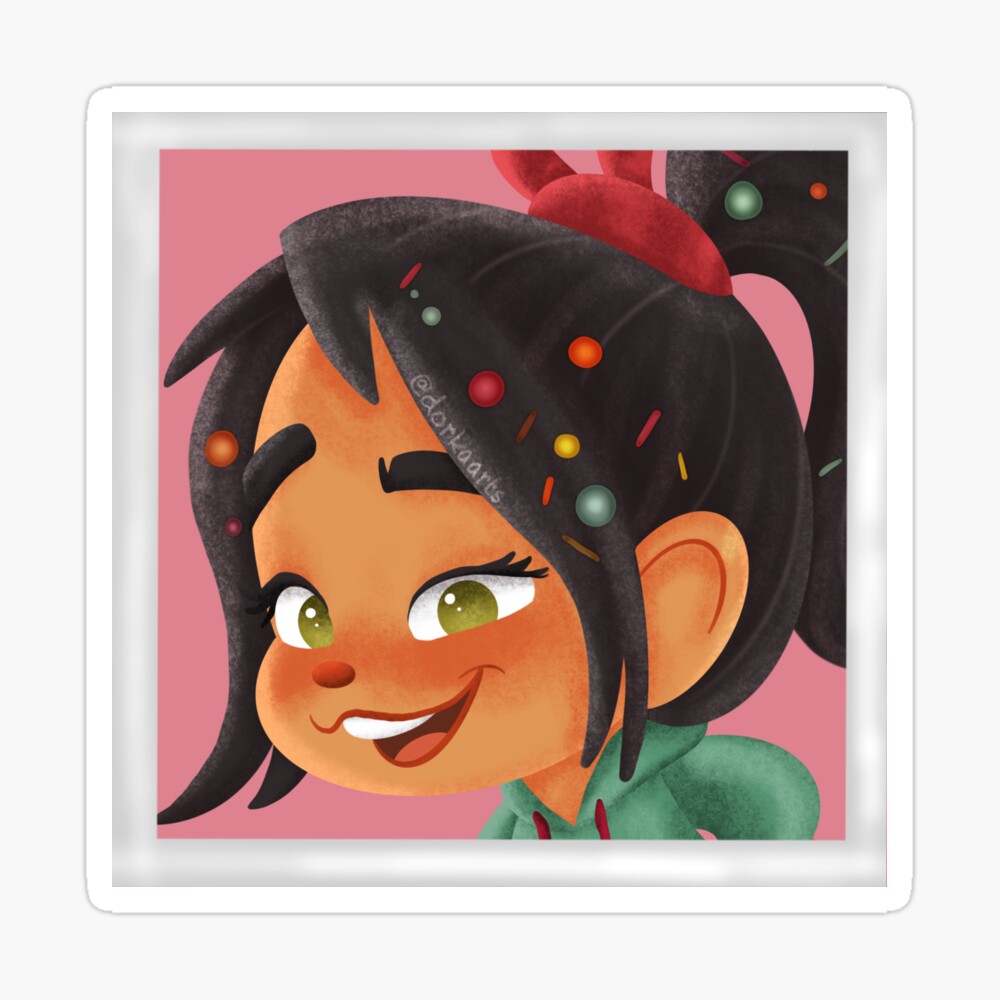 Vanellope Von Schweetz - Storybook Style