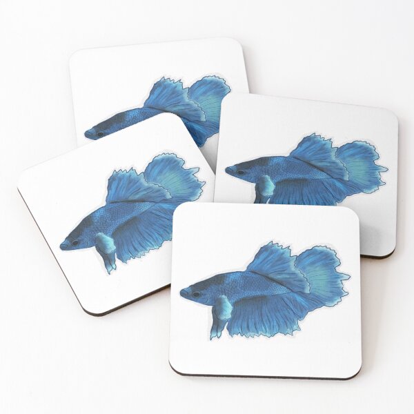 Item preview, Blue Betta Fish designed and sold by Bonjustdood.