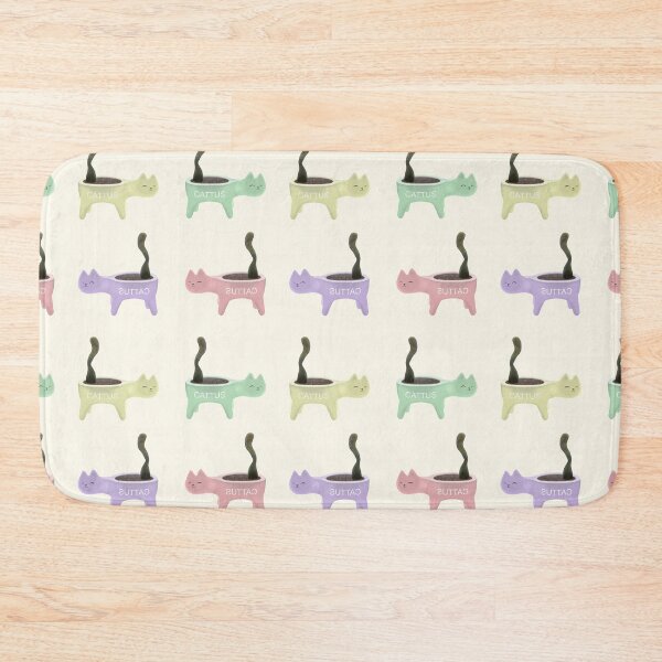 Item preview,  Cattus Pattern Pastel Cats - Cactus Aesthetic designed and sold by ViewerEqualsPhoton.