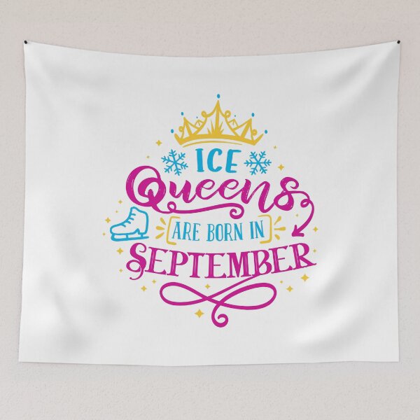 Item preview, Ice Queens Are Born In September (color version) designed and sold by TripleTriple.