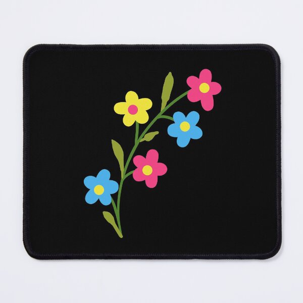 Item preview, Subtle Pansexual Pride Flowers. Pansexual flowers 2 designed and sold by tiredandbored.